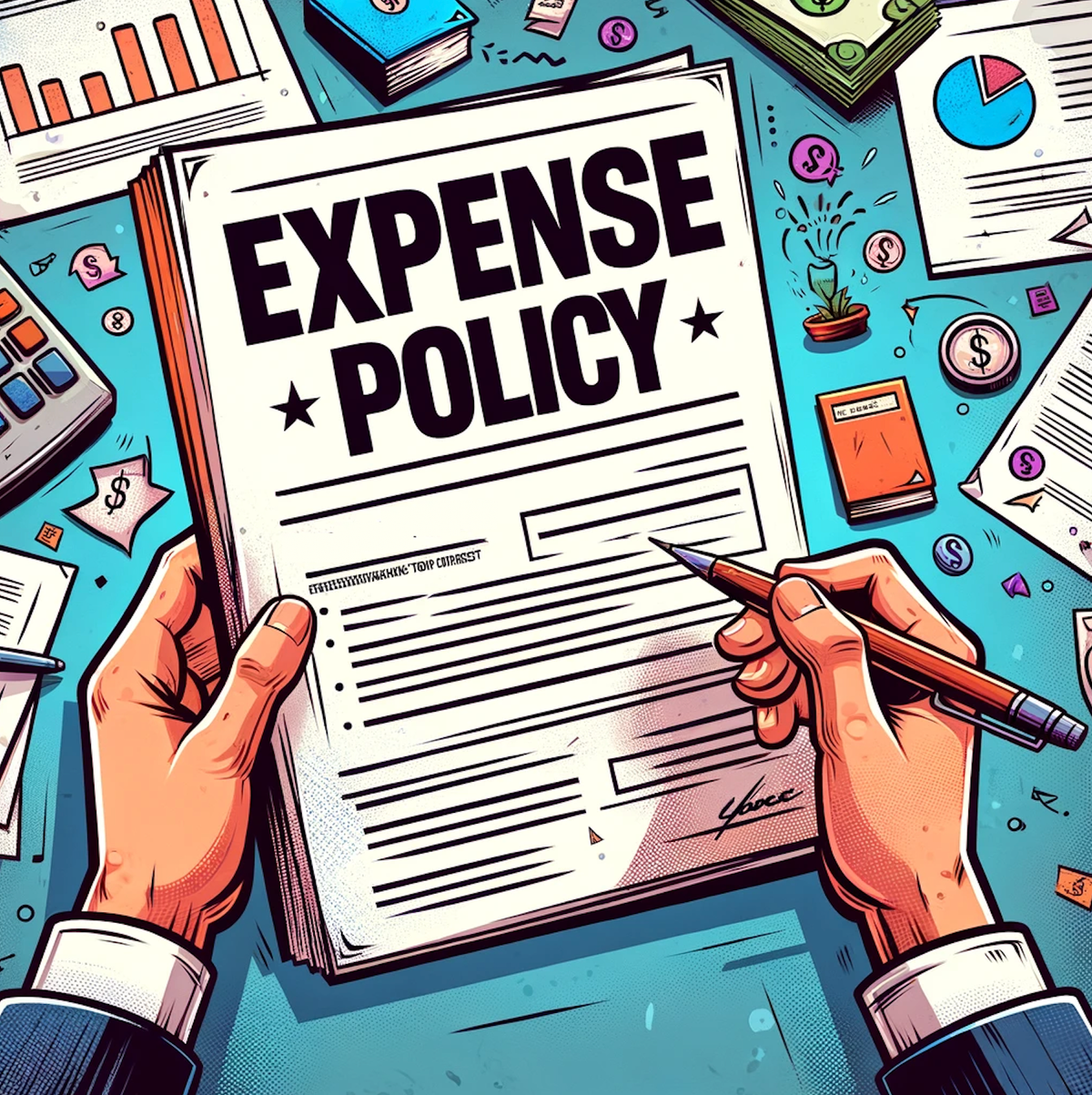 Sample Employee Business Expense Policy Template Post feature image