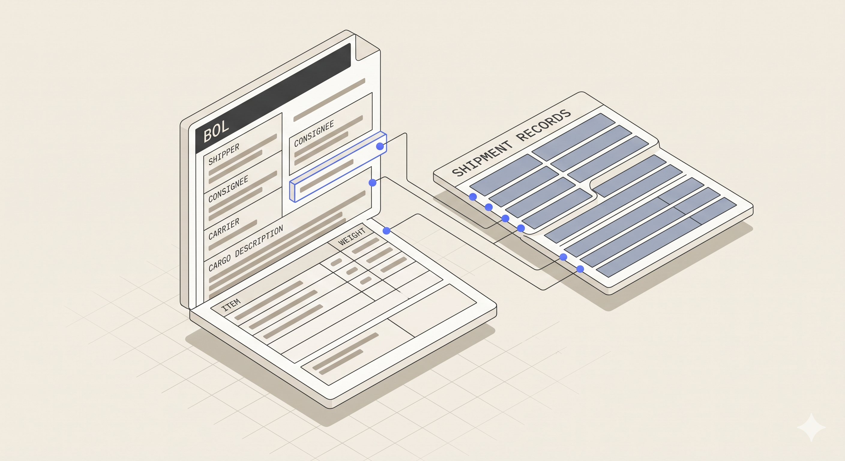 Bill of Lading processing